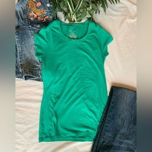 No Boundaries Green Short Sleeve Tee